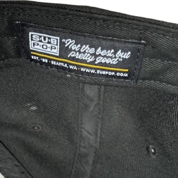 Sun Pop records Seattle adjustable logo hat - Picture 5 of 6